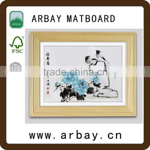 Beautiful Custom Acid Free Ready Cut Matboard/uncut Cardboard /frame Moulding thumbnail-1