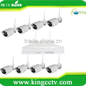 8ch White 960P Wireless NVR System Kits thumbnail-1