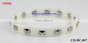 Hot Sale Enlarge Zoom Ceramic and Tungsten Bracelet thumbnail-1
