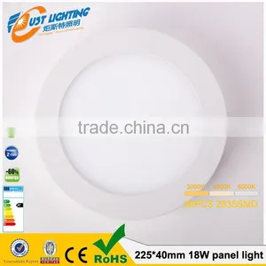 2016 12W15W18W20w24W AC100-240V Small Round Slim Alumimum Ceiling Light Covers Led Ceiling Panel thumbnail-2
