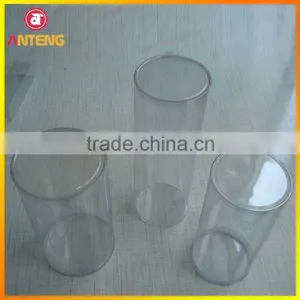 Customized Clear Metal Pvc Plastic Lid Tea Tin Box thumbnail-2