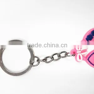 Cute Bikini Shaped 2d OEM Rubber Soft PVC Promotional Keychain/ Keyring thumbnail-1