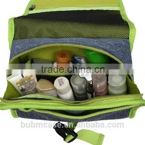 Wholesale Nylon Folding Small Protable Cosmetic Bag Washing Tool Bag thumbnail-4