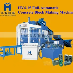 QT 4-15 Concrete Solid Block Making Machine in China thumbnail-1