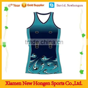 100% Polyster Custom Netball Short Skirts ,sublimation Tennis Uniform thumbnail-1