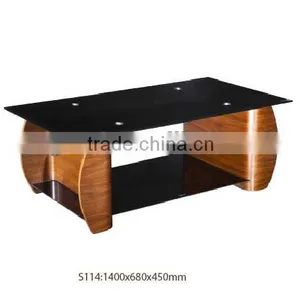 2014 Living Room Mirror Tempering Glass Coffee Table Set S114 thumbnail-1