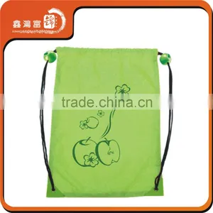 Environment Shopping Colorful Non Woven Drawstring Bag thumbnail-3