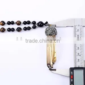 2016 Wholesale Diamond Crystal Necklace thumbnail-1