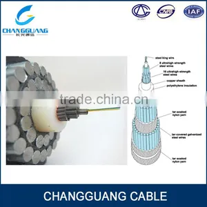 Outdoor Cable Single Mode Direct Buried Submarine Armored 12 Core Fiber Optic Cable thumbnail-3