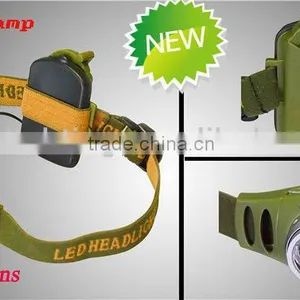 3Watt CREE High Power Rechargeable Led Headlamp With 160 Lumens Outputlamp thumbnail-1