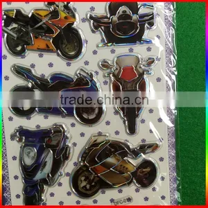 Embossed PVC Stickers Motorcycle Stickers thumbnail-2