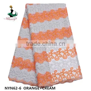 2016 Haniye African French Net Lace Fabric Embroidery Tulle Lace Fabric/NYN62 thumbnail-5