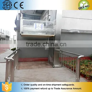 China Manufacturer Small Electric Man Wheelchair Lift for Handicapped thumbnail-3