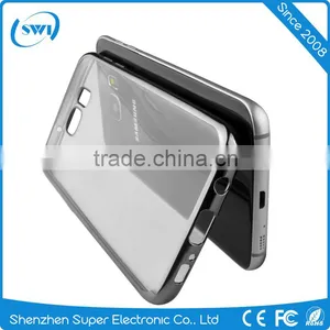 Luxury Ultra-thin Crystal Electroplate Soft TPU Case Cover For Multi Smart Phone for Samsung S7 Edge thumbnail-2