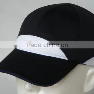 Black Plastic Screw Cap Baseball Cap thumbnail-2