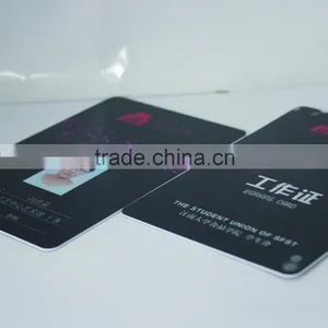 Factory Thick Design Hard Clear Plastic Transparent PVC Business Card With Standard Size thumbnail-3
