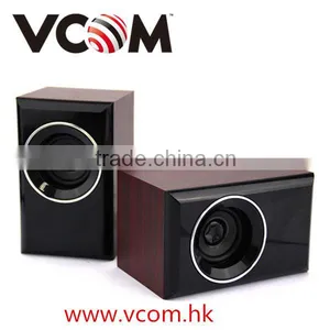 VCOM Top Quality Fashion Portable Stereo Speakers thumbnail-1