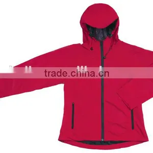 High Quality Softshell Custom Windbreaker Jacket With Hood thumbnail-1