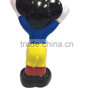 Mickey Mouse Vinyl Toy, Factory Stock Plastic Toy thumbnail-4