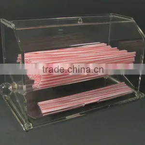 Acrylic Straw Dispenser thumbnail-1