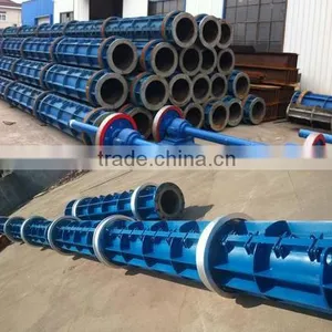 Concrete Electric Pole/pile Mast Making Machine and Moulds/machine for Making Concrete Pipe thumbnail-4