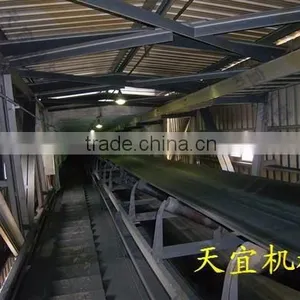 China Supplier Hot Sale Large Capacity Cement Plant Rubber Flat Belt Conveyor in Low Price thumbnail-5