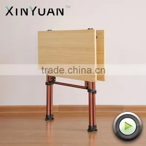 China Height Adjustable Folding Bamboo Table Outdoor Use Supplier thumbnail-5