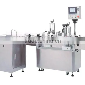 CE High Quality Automatic Big Round Bottle Labeling Machine With Bottle Unscrambler thumbnail-2