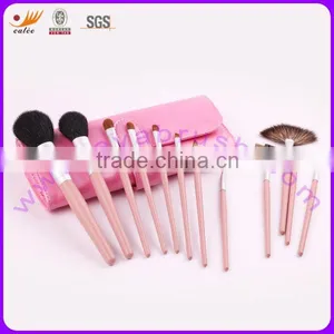 Hot Sale Owned Brand Peach 12pcs Pink Cosmetic Brushes thumbnail-1