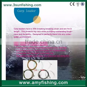 Fishing Tackle With Ring Swivel Carp Fishing Poly Leader thumbnail-1