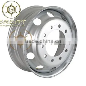 Made in China for Truck Tubeless Steel Wheel and Rim thumbnail-6