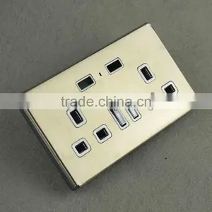 Hot Sale Usb Power Charger Usb Wall Outlet Socket thumbnail-3