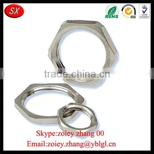High Quality High Precision Customized Aluninum Flat Npt Nut For Sale thumbnail-1