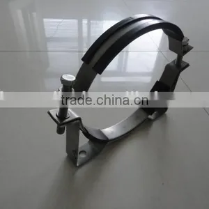8"to 15" Zinc Plated With Rubber Hose Pipe Clamp Types thumbnail-3