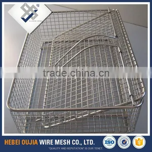 Industrial Galvainzed Cheap Folding Wire Mesh Baskets for Sale thumbnail-2