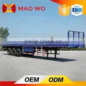 OEM Army Color Cargo Truck, Side Wall Semi Trailer thumbnail-2