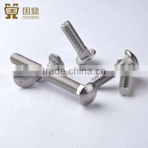 STAINLESS STEEL DIN603 BOLTS AND NUTS CARRIAGE BOLTS thumbnail-1