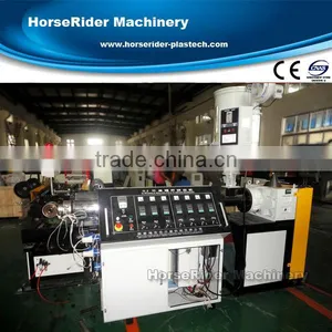 New PVC Single Wall Wire Conduit Pipe Machine / Single Wall Corrugated Pipe Making Machine thumbnail-1