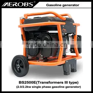BS2500E 2.0 2.2KW Single Phase Electric Start Gasoline Generator thumbnail-3