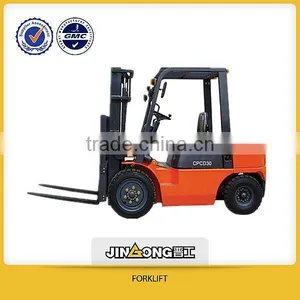 Mini Diesel Forklift CPCD30 Mini Diesel Forklift Truck With ISUZU Engine3ton thumbnail-1