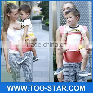 Organic Cotton Baby Carrier Infant Sling Toddler Wrap Rider Canvas Baby Carriage thumbnail-2