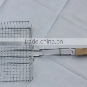BBQ Grill Cooking Basket Meat Grids thumbnail-2