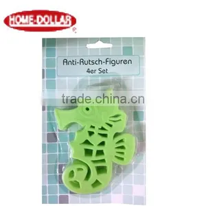 Hippo Dragon Dinosaur Shape Bathroom Double Sides Attract Wall Paster Non-slip Mat thumbnail-1