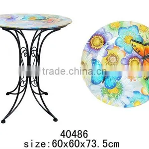 Dragonfly Bird Bath Bowl With Metal Stand for Bird Applicatigon thumbnail-6