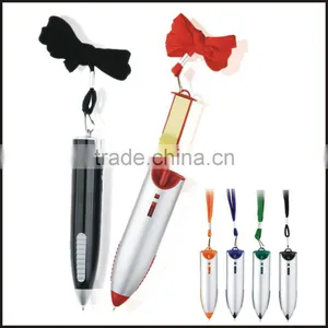 Wholesale Promotional Gift Plactis Notepad Ballpen With Lanyard thumbnail-3