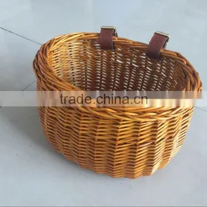 Wholesale Willow Wicker Bike Storage Basket thumbnail-1