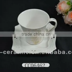 Ceramic Custom Printed Tea Cups and Saucers thumbnail-1