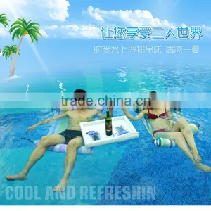 Wholesale Gym Inflatable Floating Bed Overwater thumbnail-1