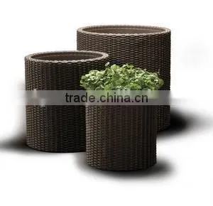 2017 Sigma Trade Assurance Hot Sale Resin Wicker French Style Garden Planter thumbnail-1