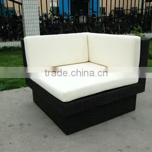 Outdoor Corner Rattan Sofa Set PE Wicker Garden Furniture thumbnail-3